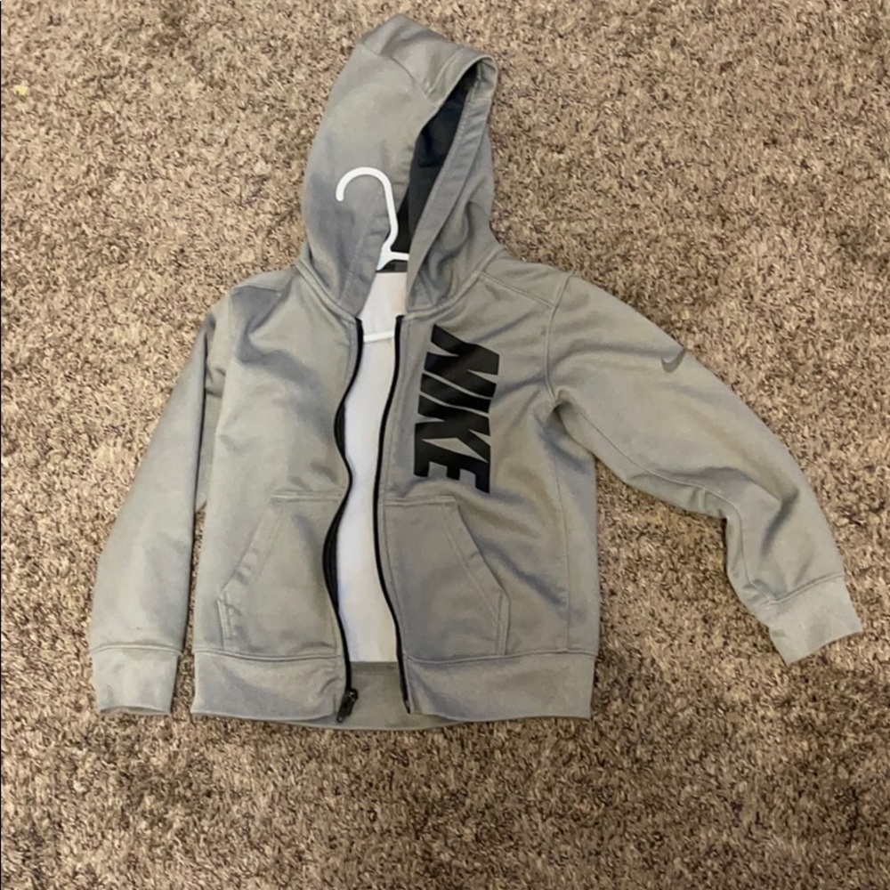 Little boys Nike zip up hoodie